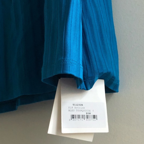 Women's Blue Actrice Ribbed Tank sandro - Picture 2 of 6